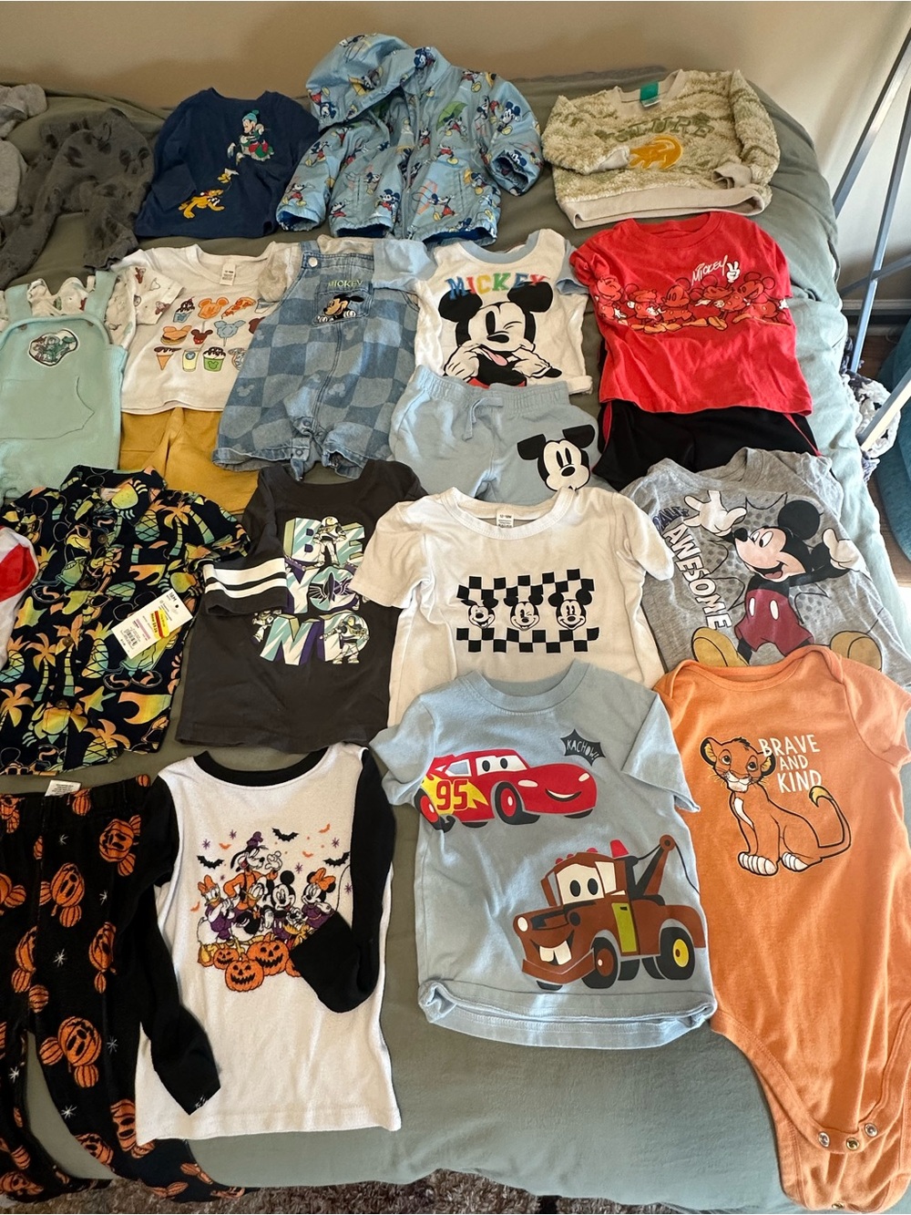 Disney Clothes- 18M includes 29 Pieces! - Picture 3 of 5